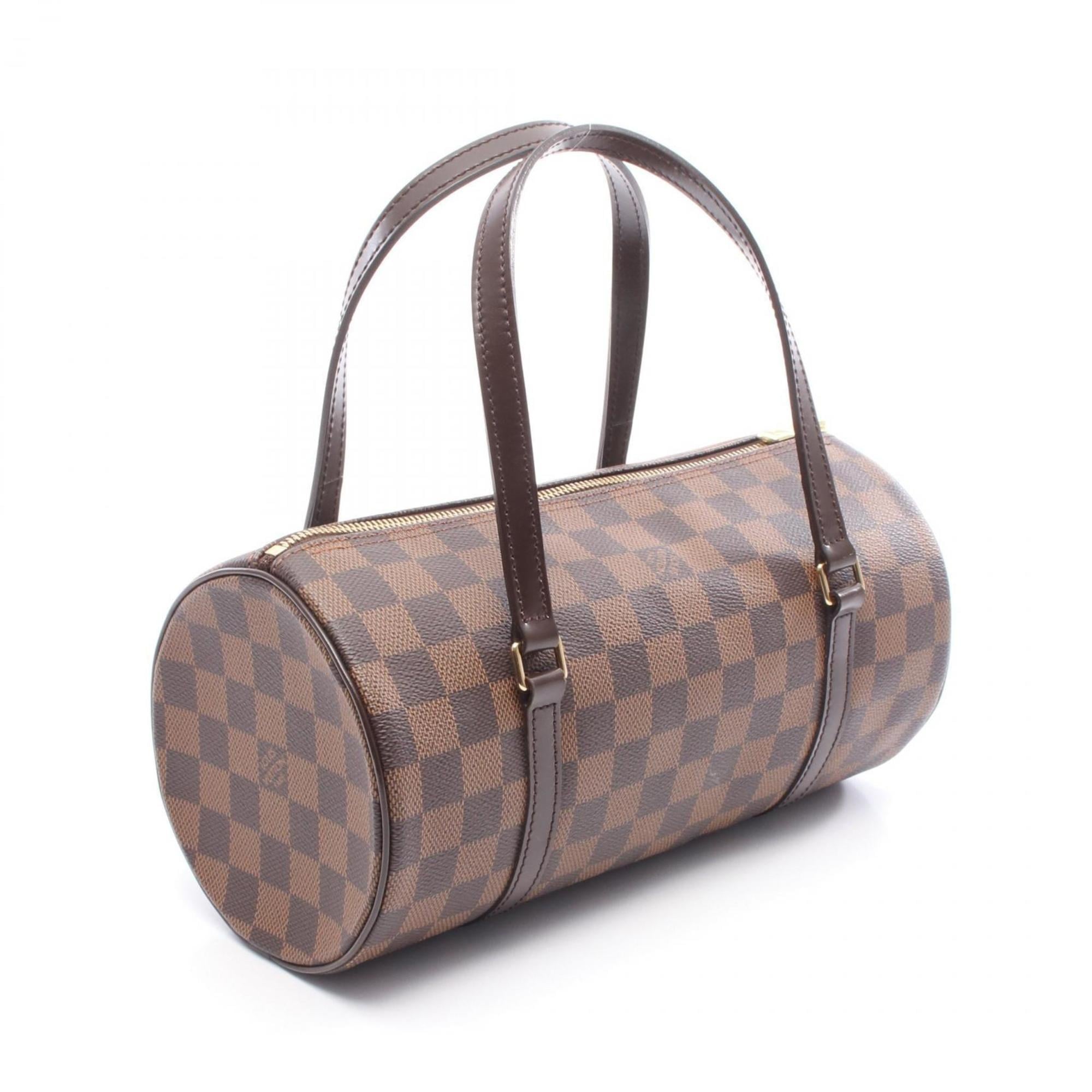Louis Vuitton Brown Coated Canvas Pvc Leather Handbag