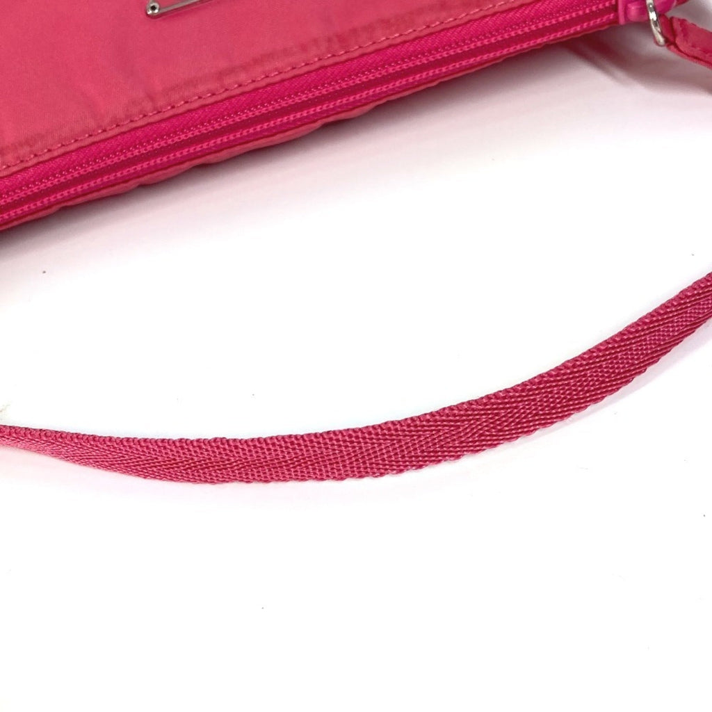 Prada Pink Nylon Handbag Shoulder Bag