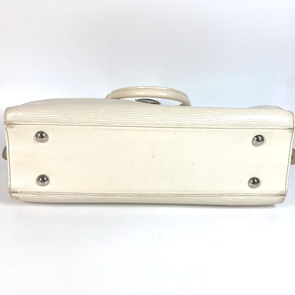Louis Vuitton Lv Off White White Epi Leather Boston Bag Handbag Shoulder Bag