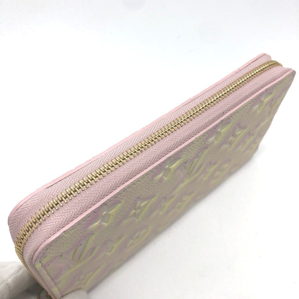Louis Vuitton Monogram Empreinte Light Pink Monogram Empreinte Long Wallet