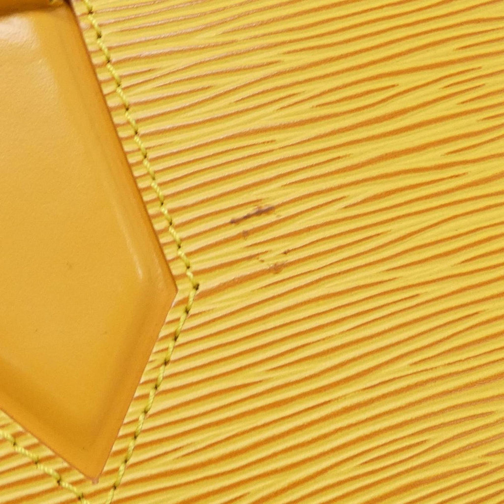 Louis Vuitton Yellow Leather Handbag