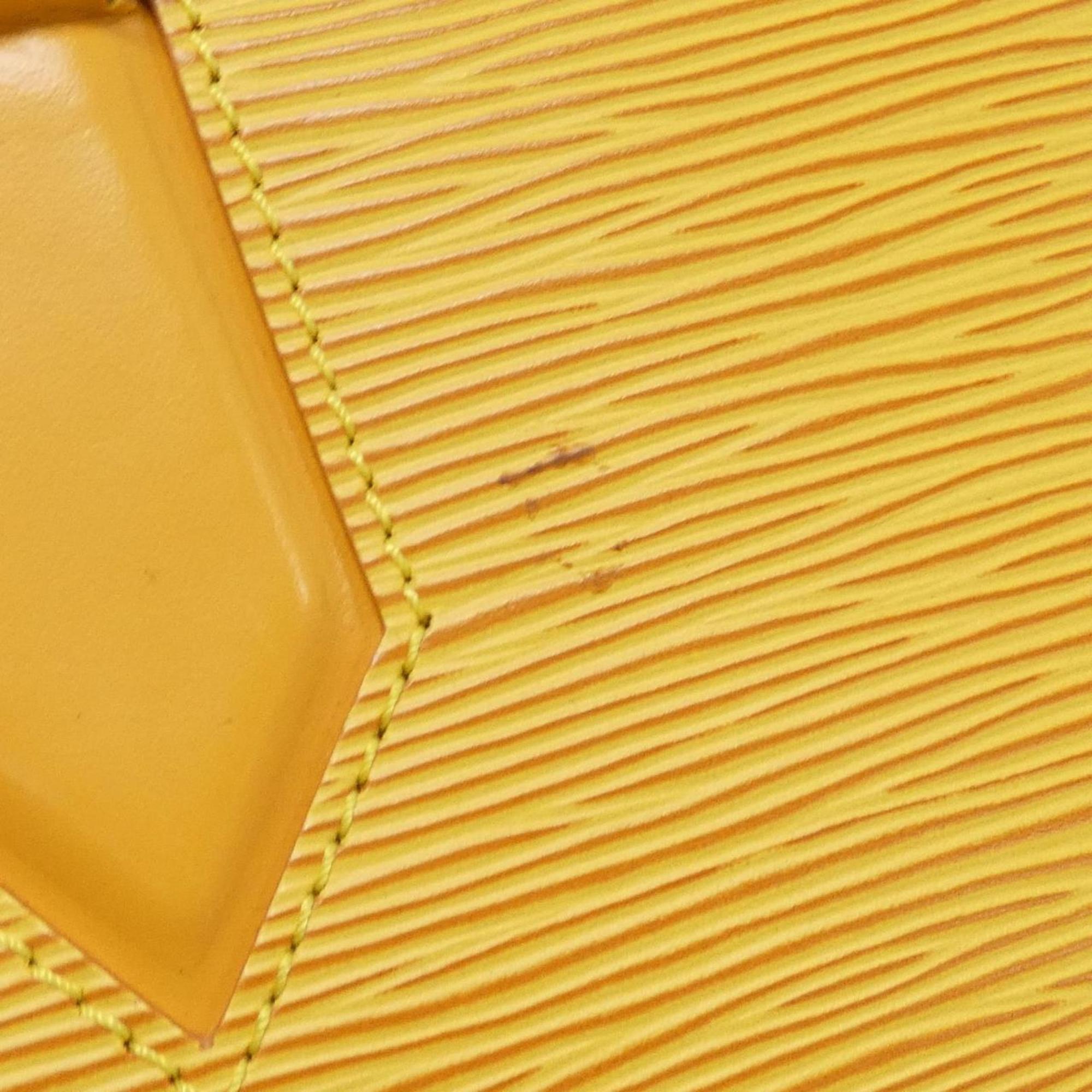 Louis Vuitton Yellow Leather Handbag