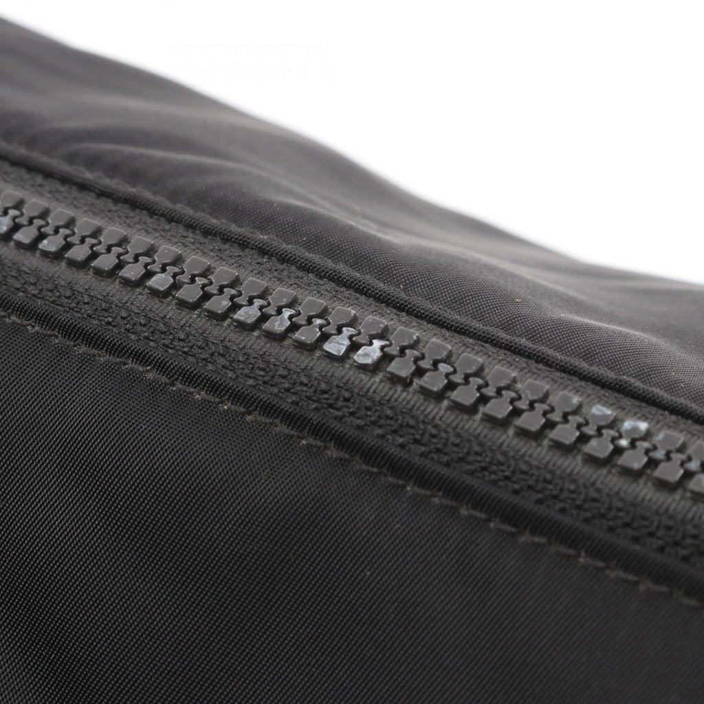 Bottega Veneta Black Nylon Clutch Bag