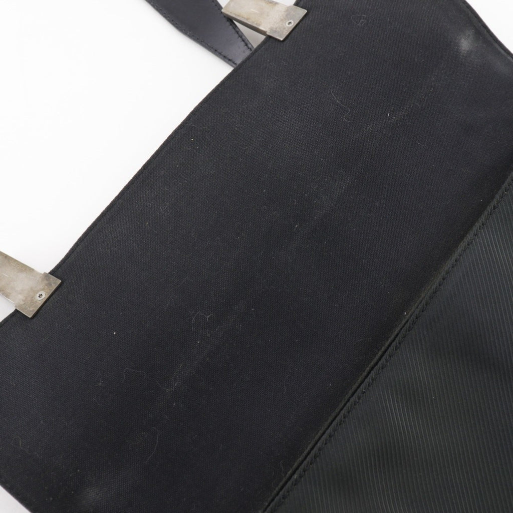 Louis Vuitton Black Noir Taiga Leather Shoulder Bag