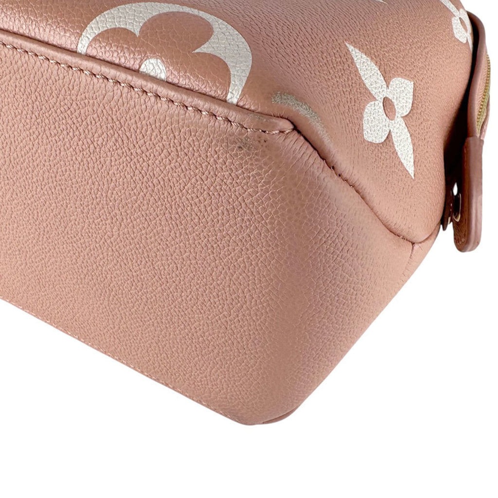 Louis Vuitton Cream Pink Monogram Empreinte Handbag Shoulder Bag