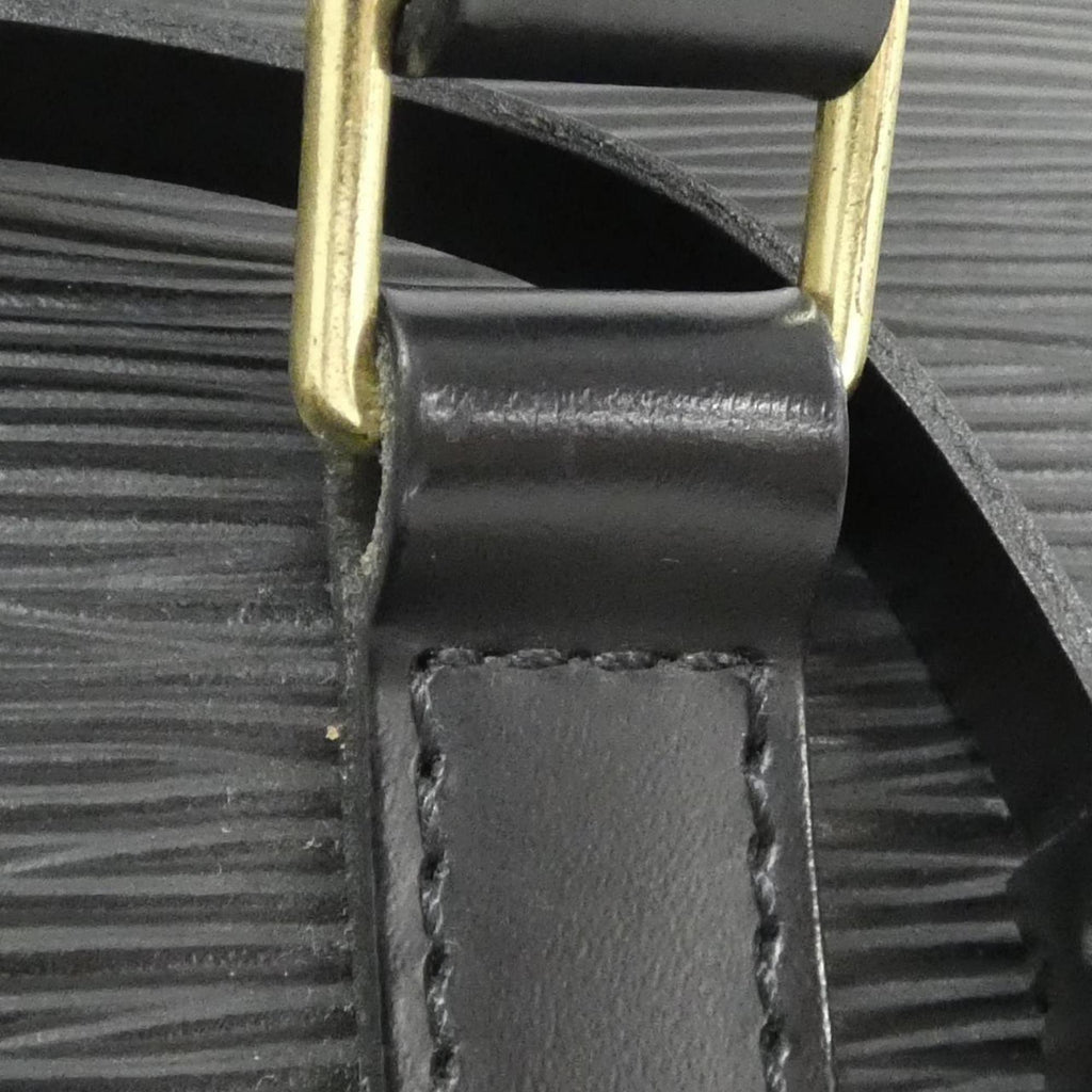 Louis Vuitton Black Leather Handbag Pouch