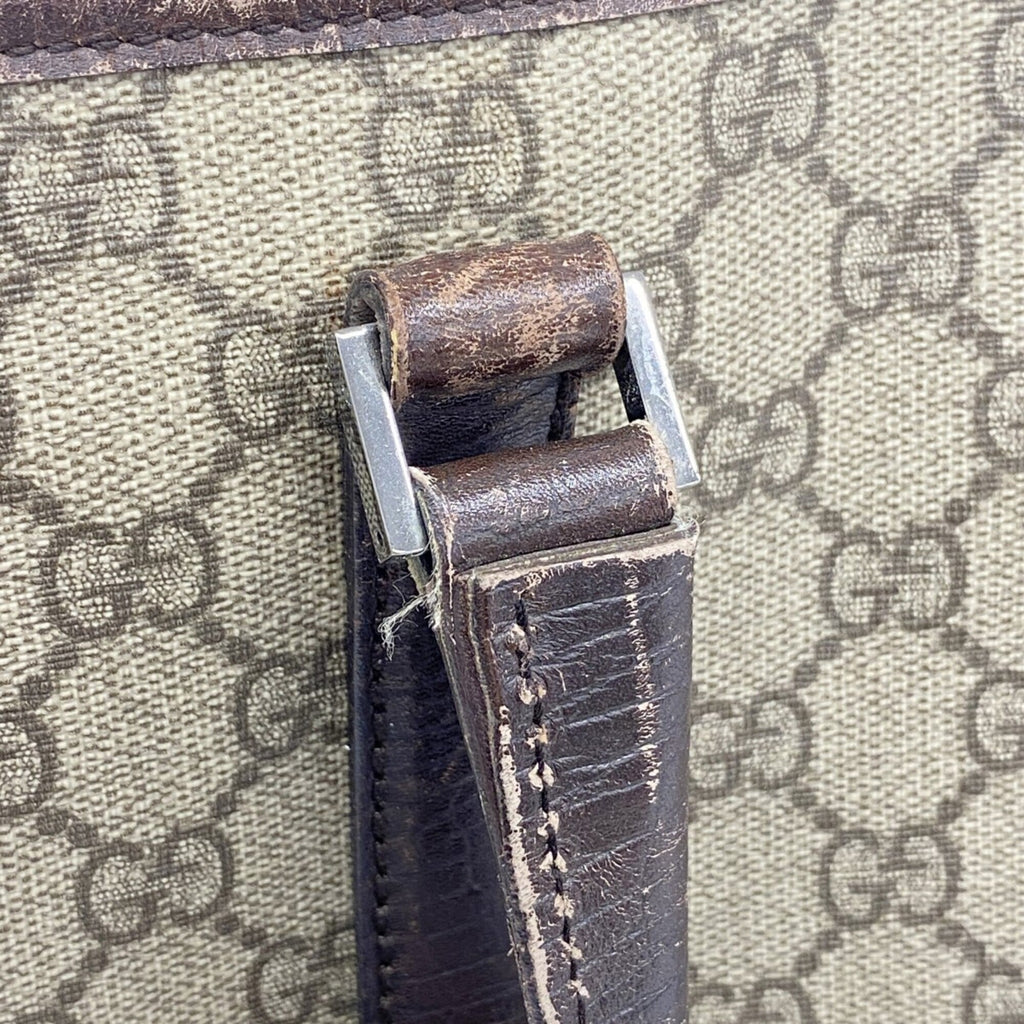 Gucci Brown Pvc Tote Bag (Pre-Owned)