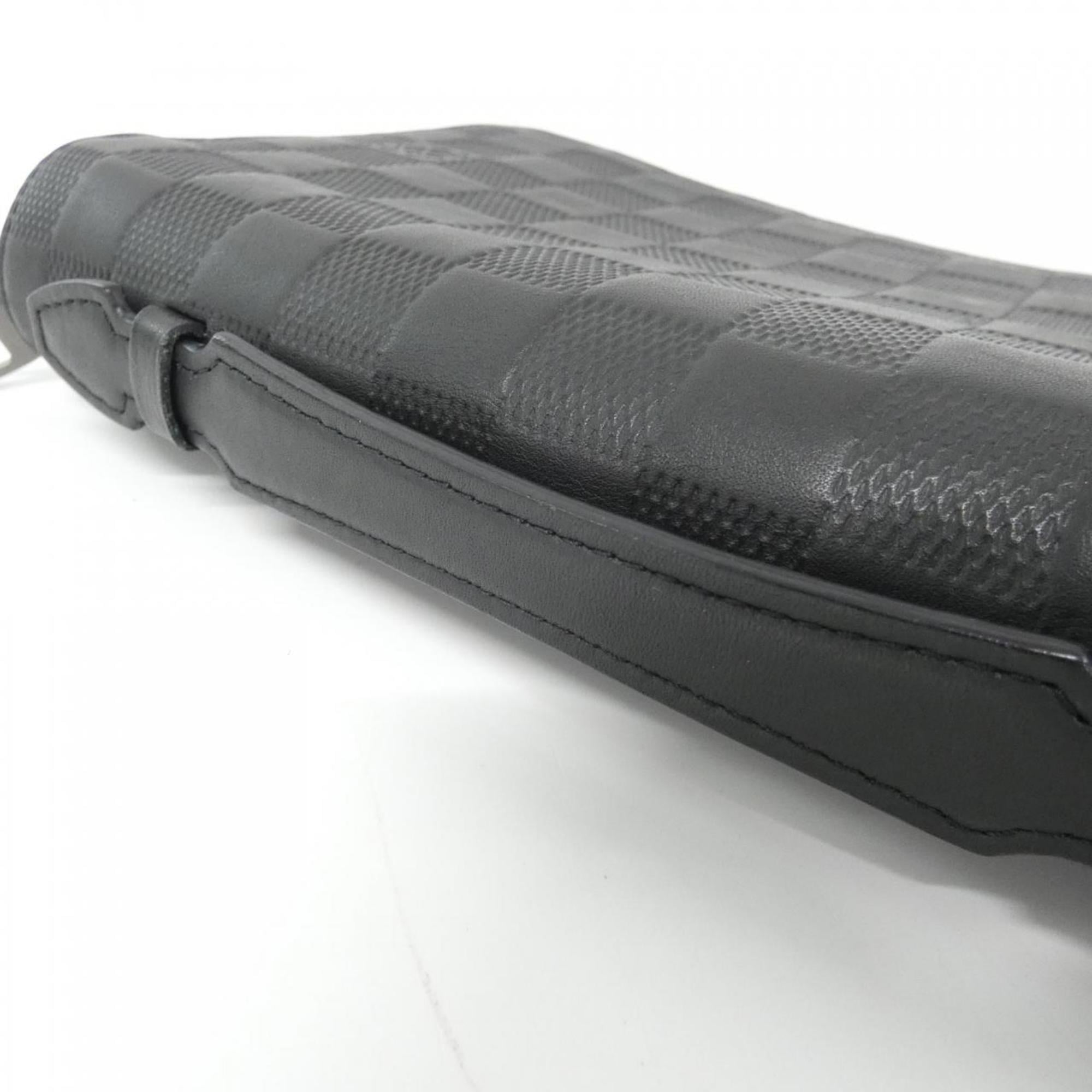 Louis Vuitton Damier Infini Onyx Leather Long Wallet