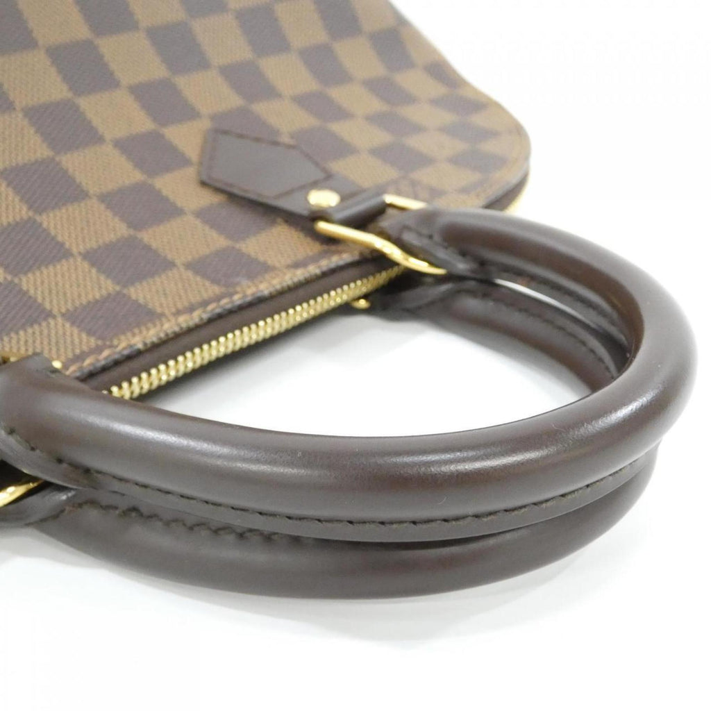 Louis Vuitton Brown Coated Canvas Handbag