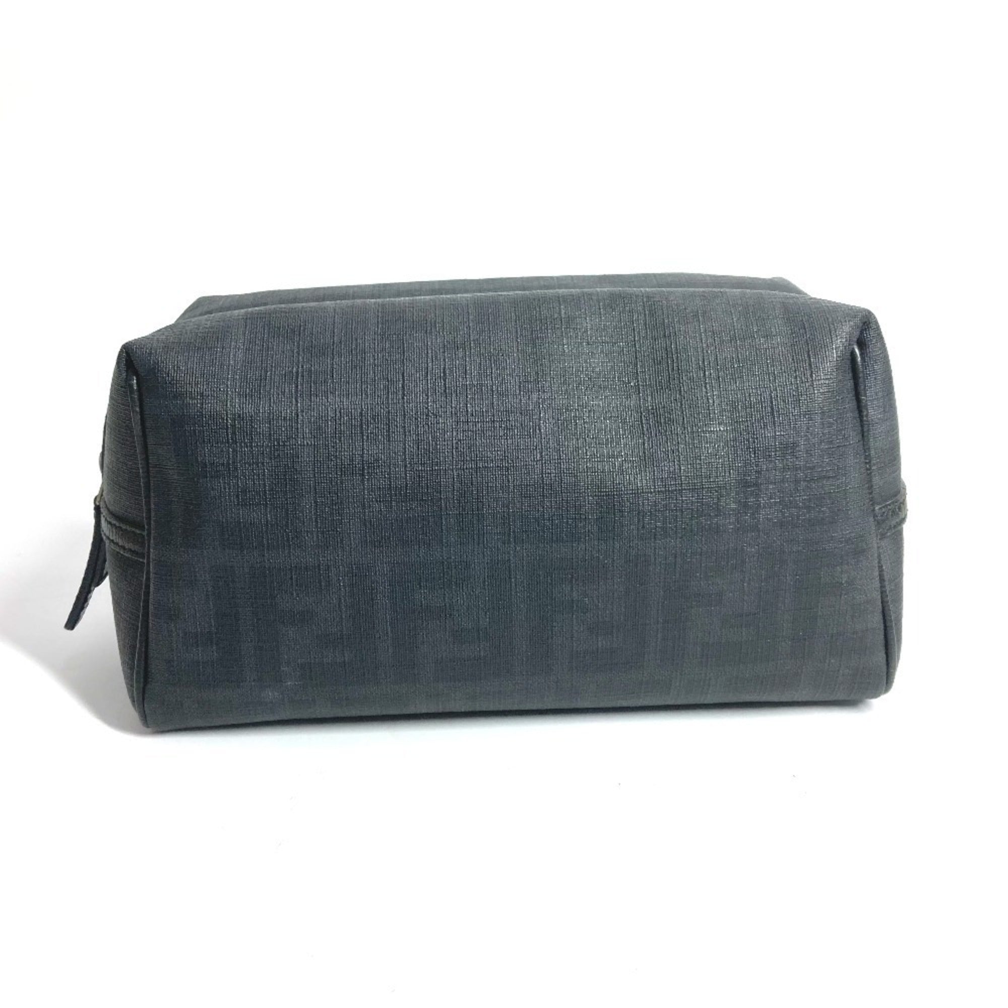 Fendi Zucca Black Pvc Pouch