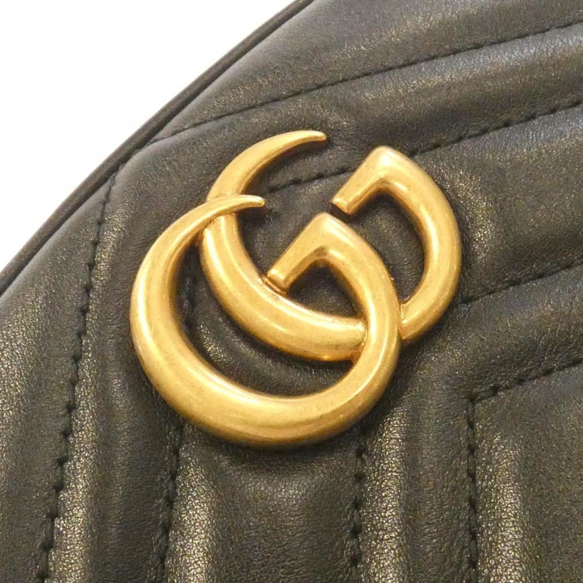 Gucci Black Quilting Leather Fanny Pack (Pre-Owned)