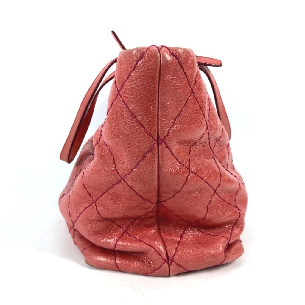 Chanel On The Road Pink Caviar Leather Shoulder Bag Tote Bag