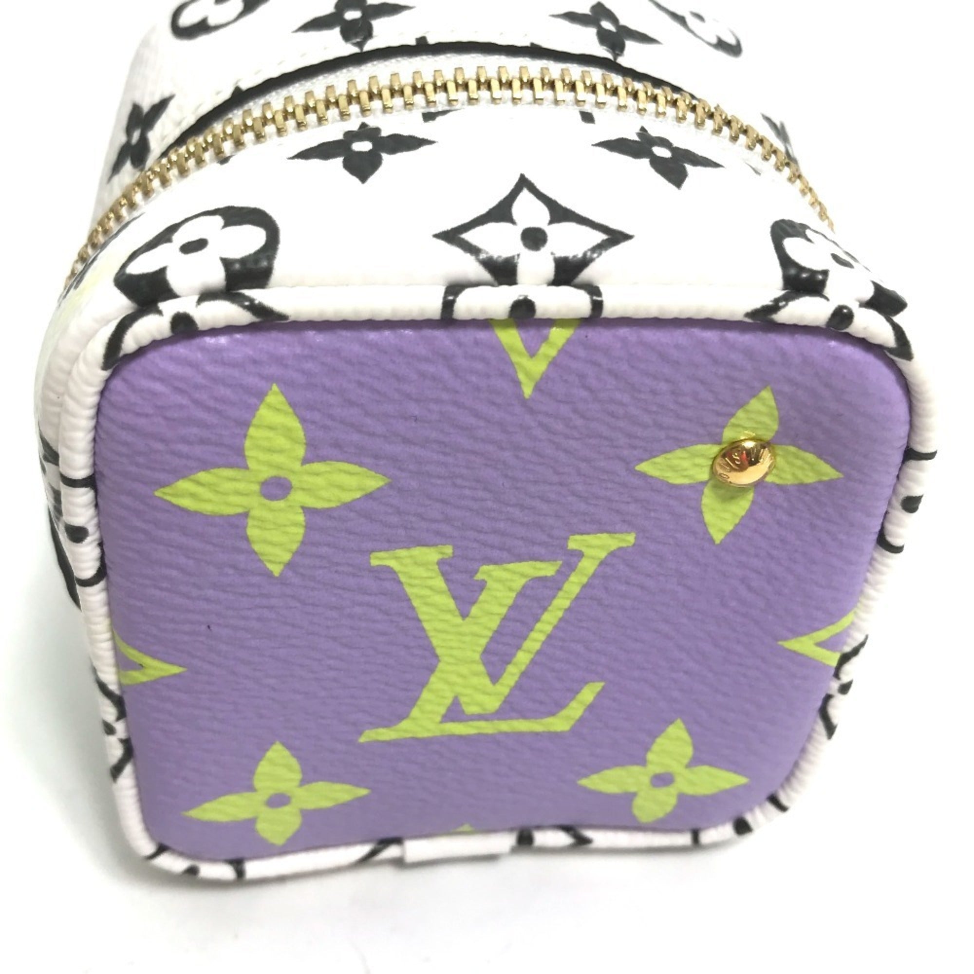 Louis Vuitton Monogram Monogram Pink Yellow Monogram Pouch