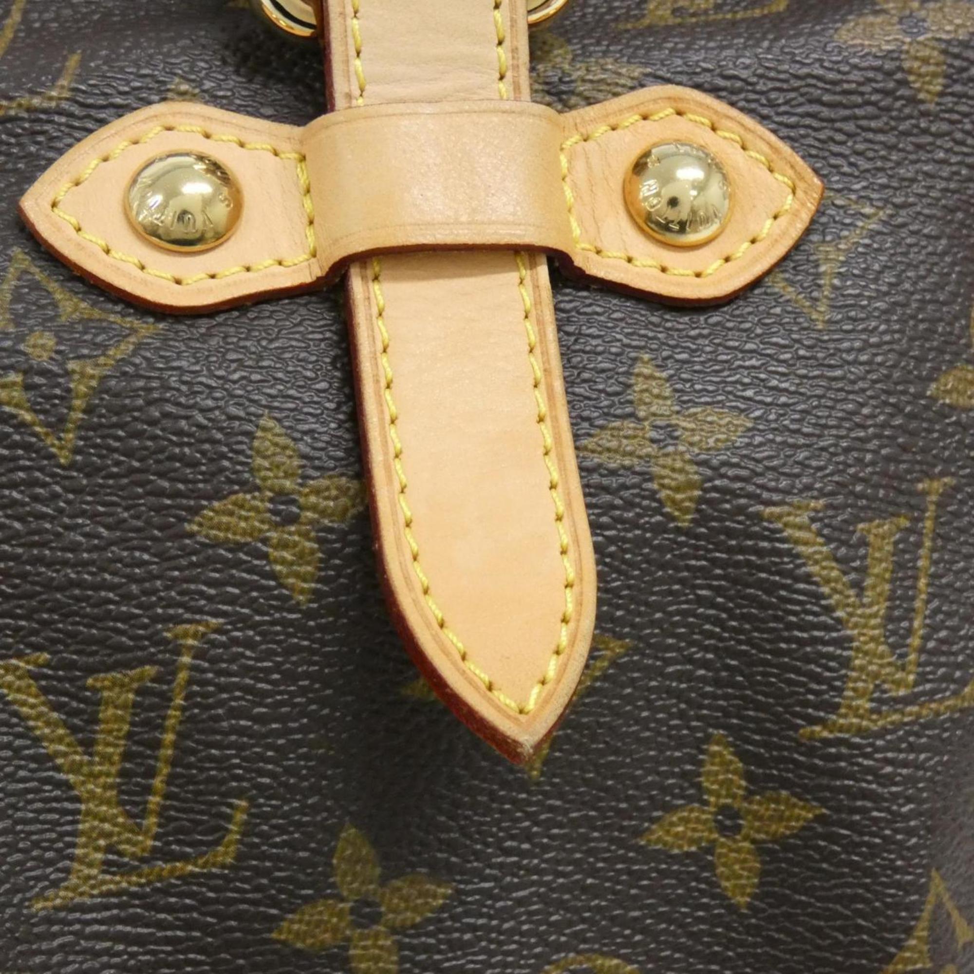 Louis Vuitton Monogram Marron Coated Canvas Handbag
