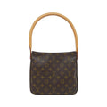 Louis Vuitton Marron Coated Canvas Shoulder Bag
