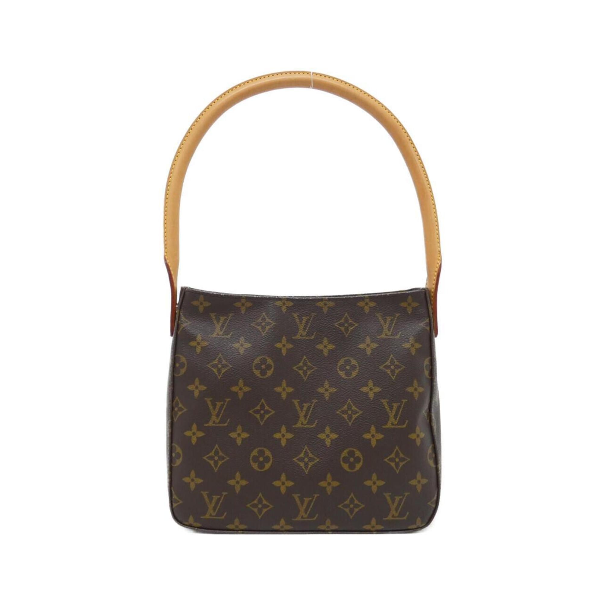 Louis Vuitton Marron Coated Canvas Shoulder Bag