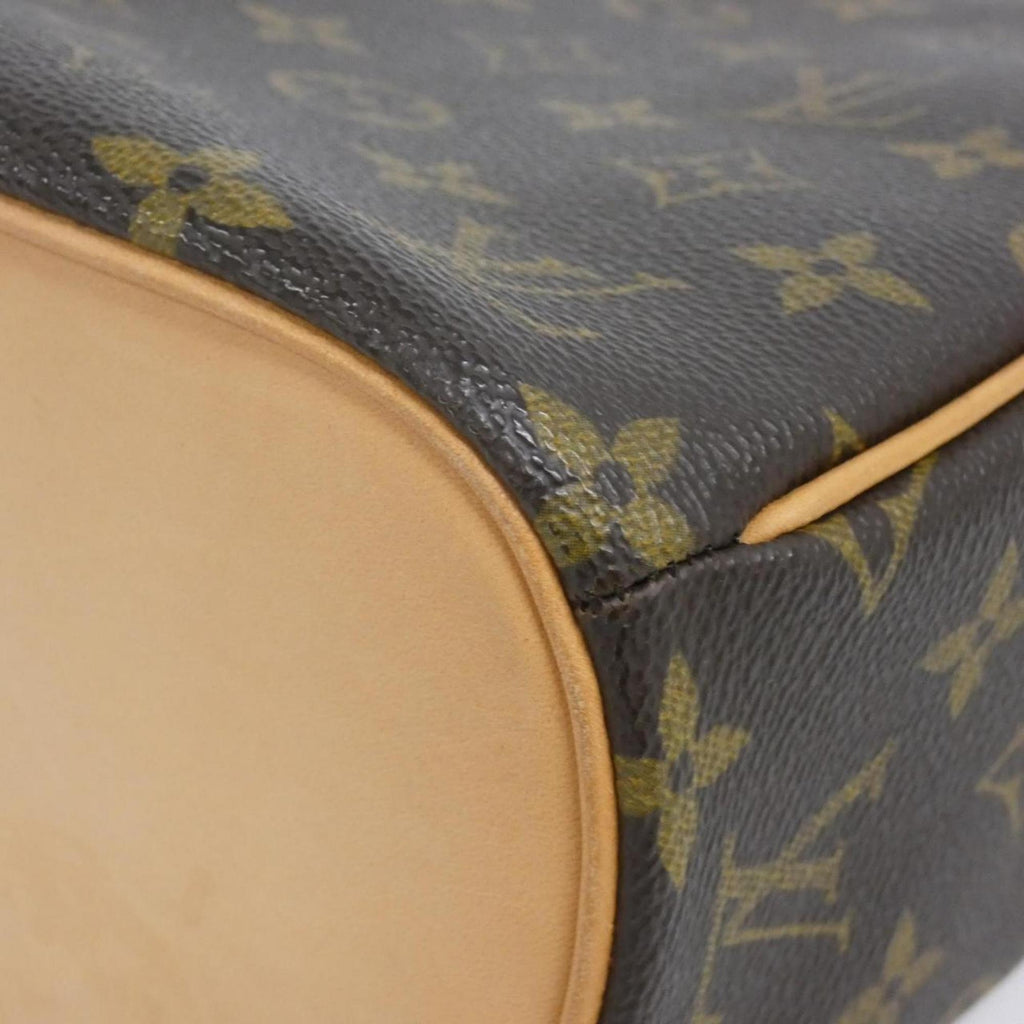Louis Vuitton Marron Coated Canvas Handbag