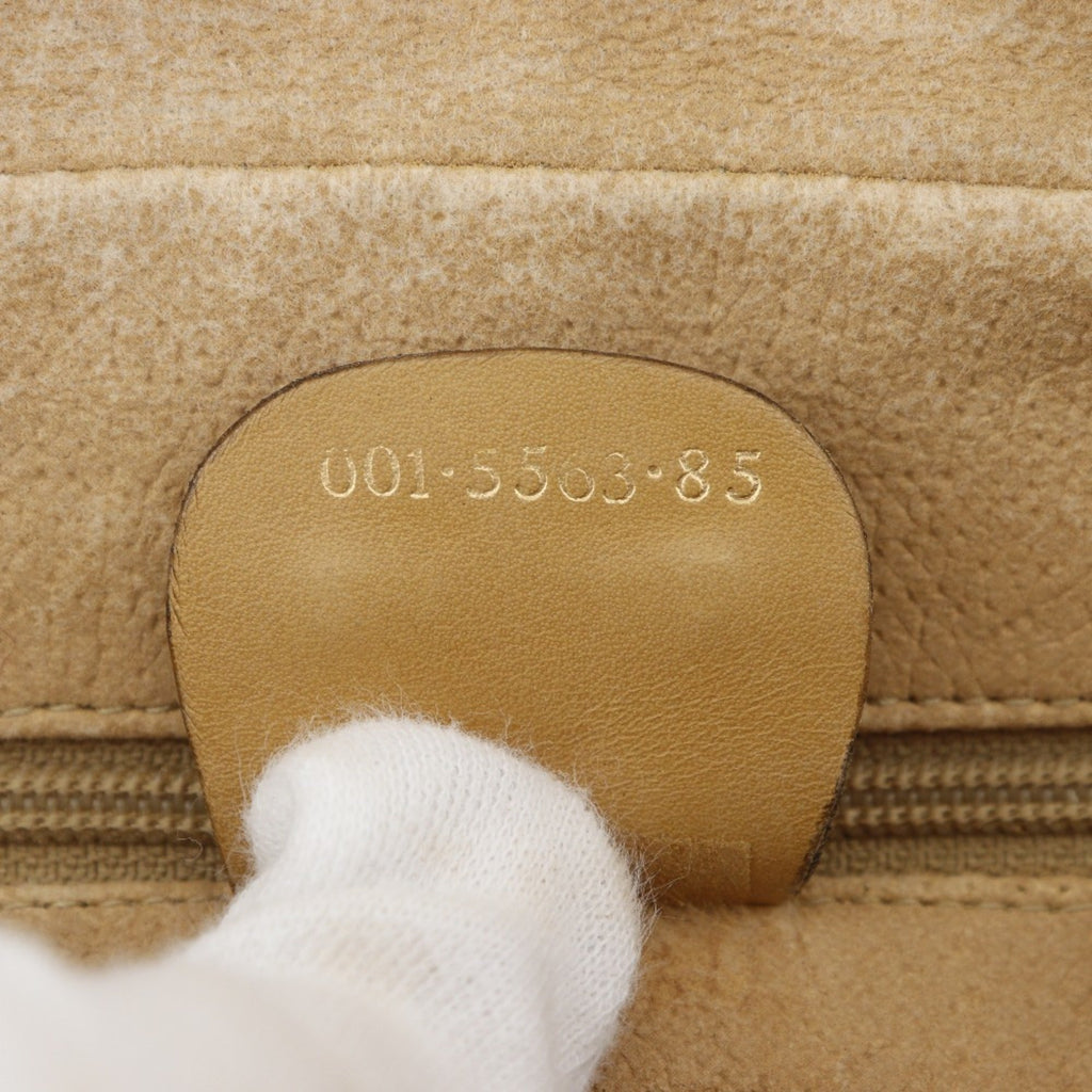 Gucci Beige Leather Shoulder Bag (Pre-Owned)