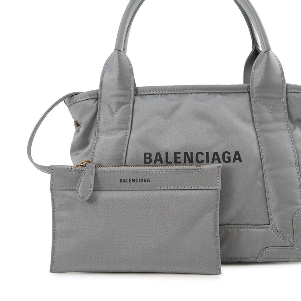 Balenciaga Gray Nylon Handbag Pouch