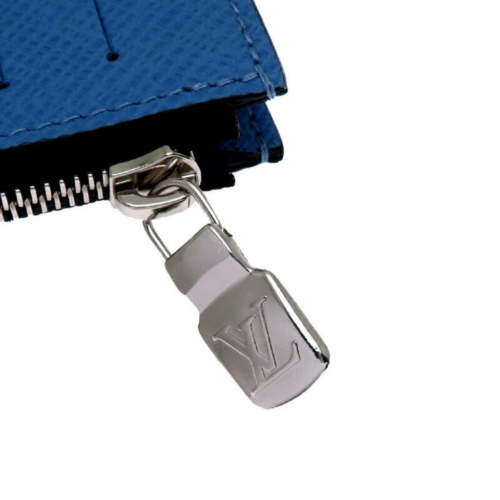Louis Vuitton Blue Taigarama Card Wallet