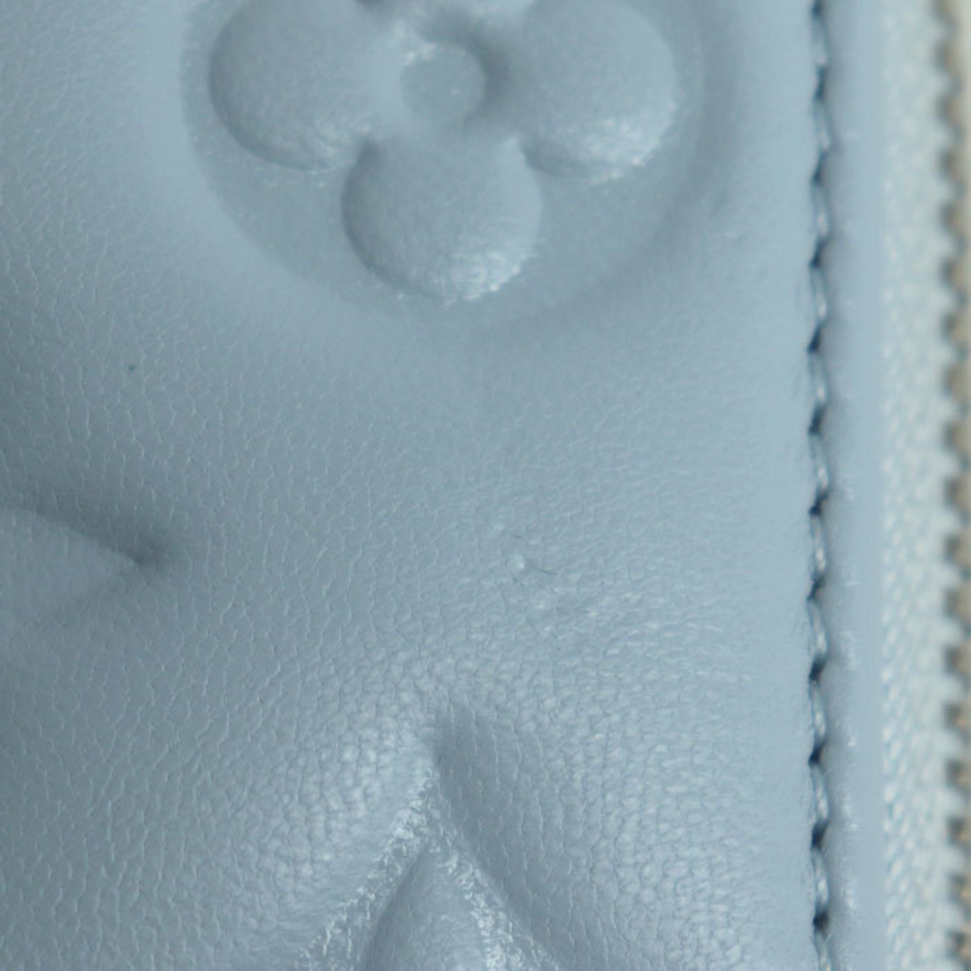 Louis Vuitton Blue Leather Long Wallet