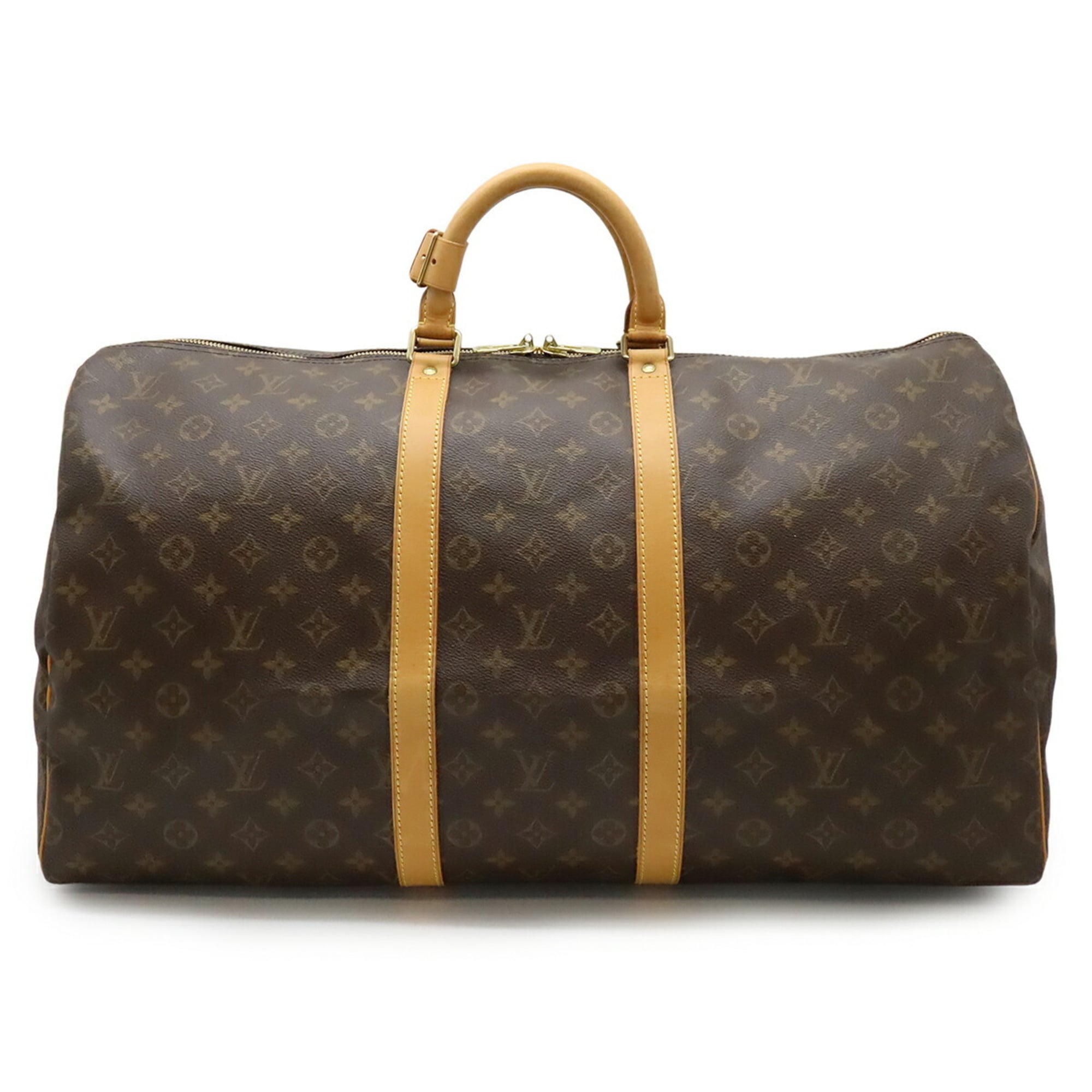 Louis Vuitton Brown Monogram Canvas Boston Bag Handbag