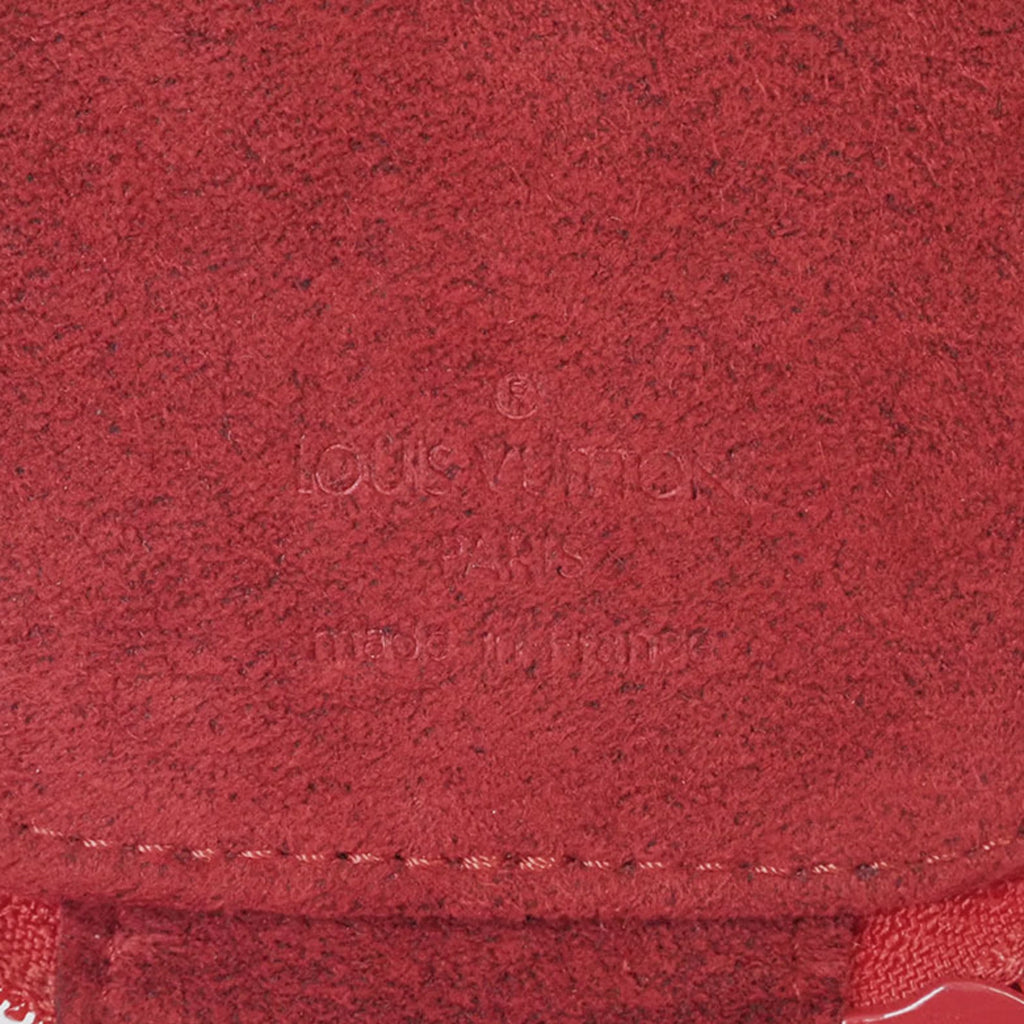 Louis Vuitton Castilian Red Epi Leather Pouch