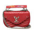 Louis Vuitton Red Color Leather Shoulder Bag