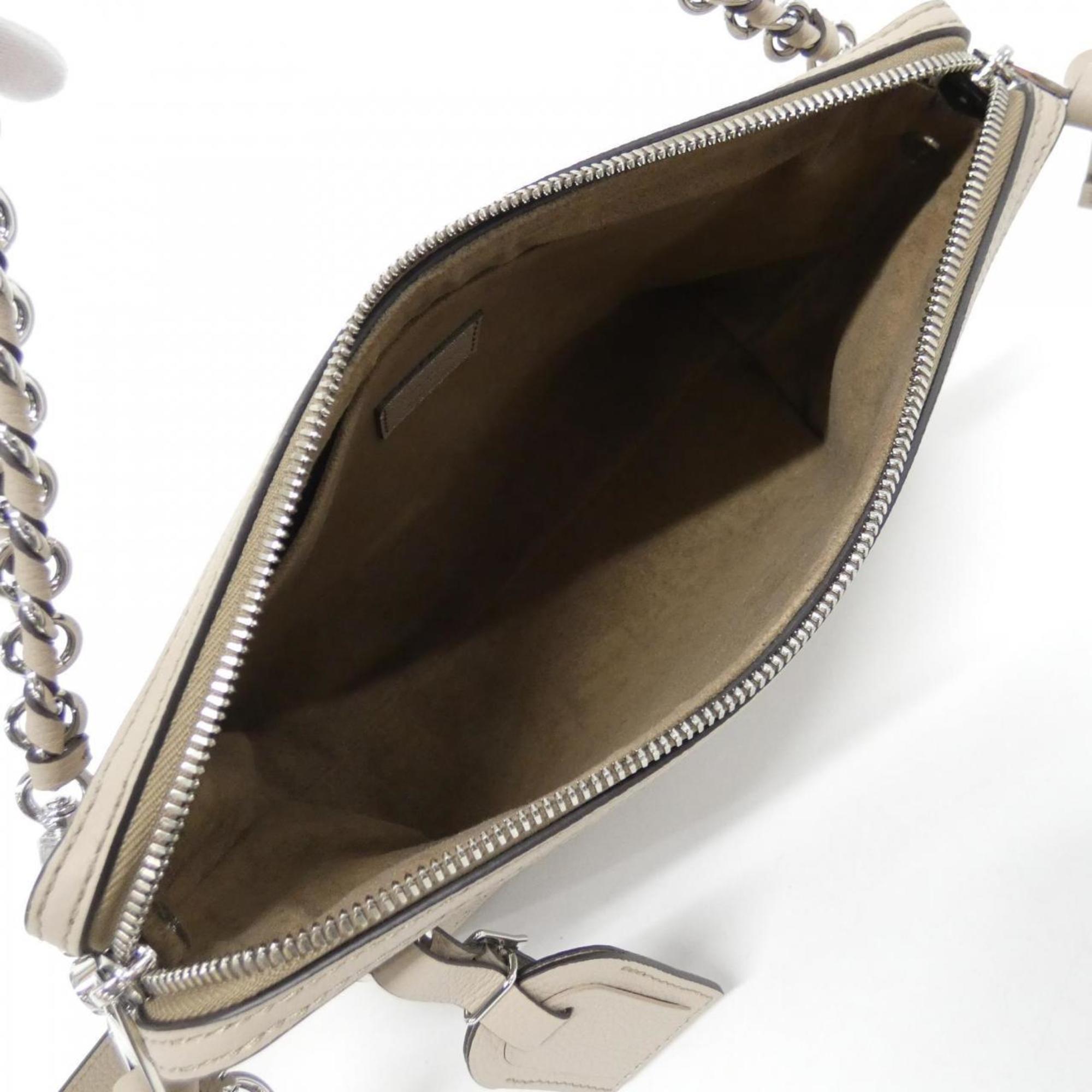 Louis Vuitton Mahina Galle Leather Shoulder Bag