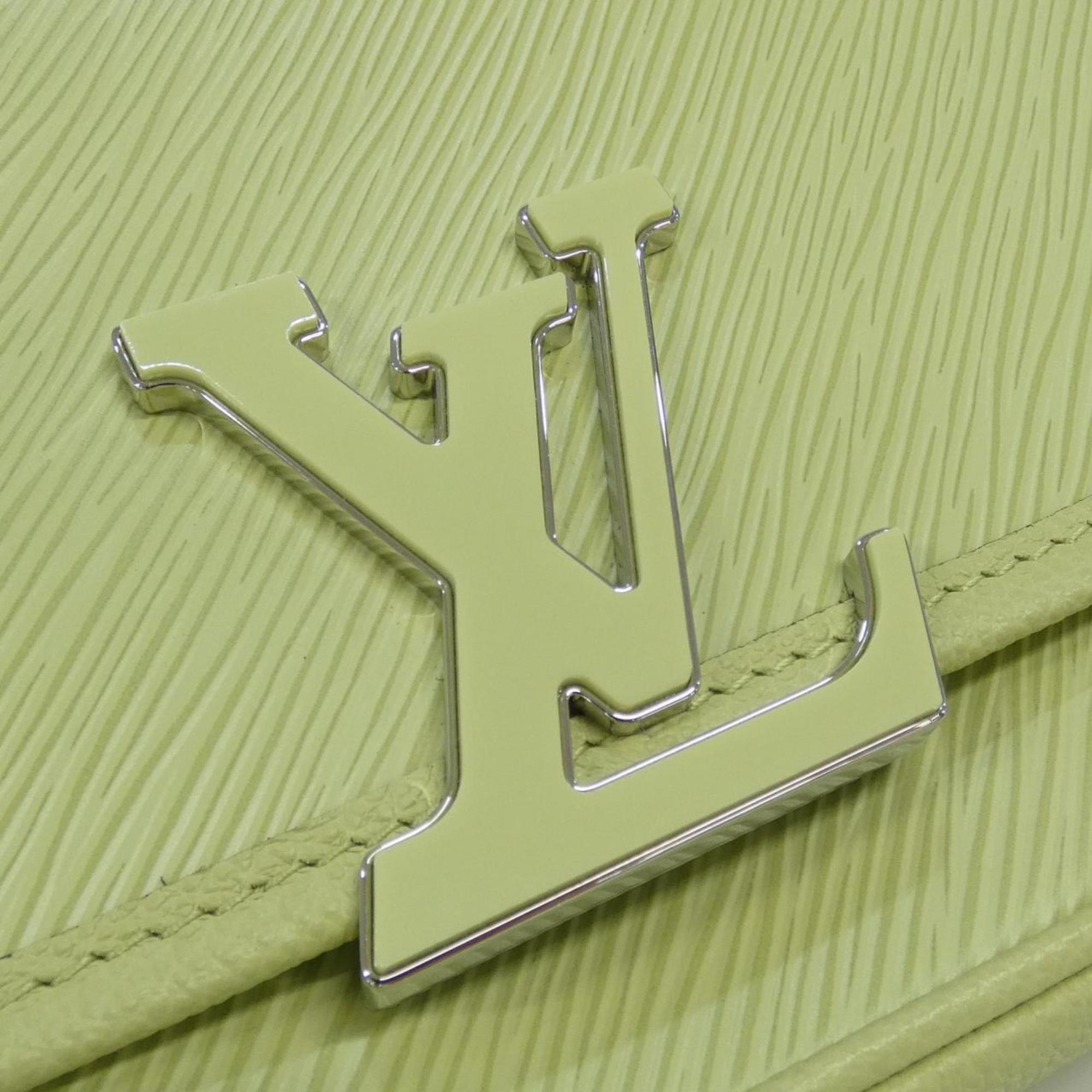 Louis Vuitton Green Leather Shoulder Bag