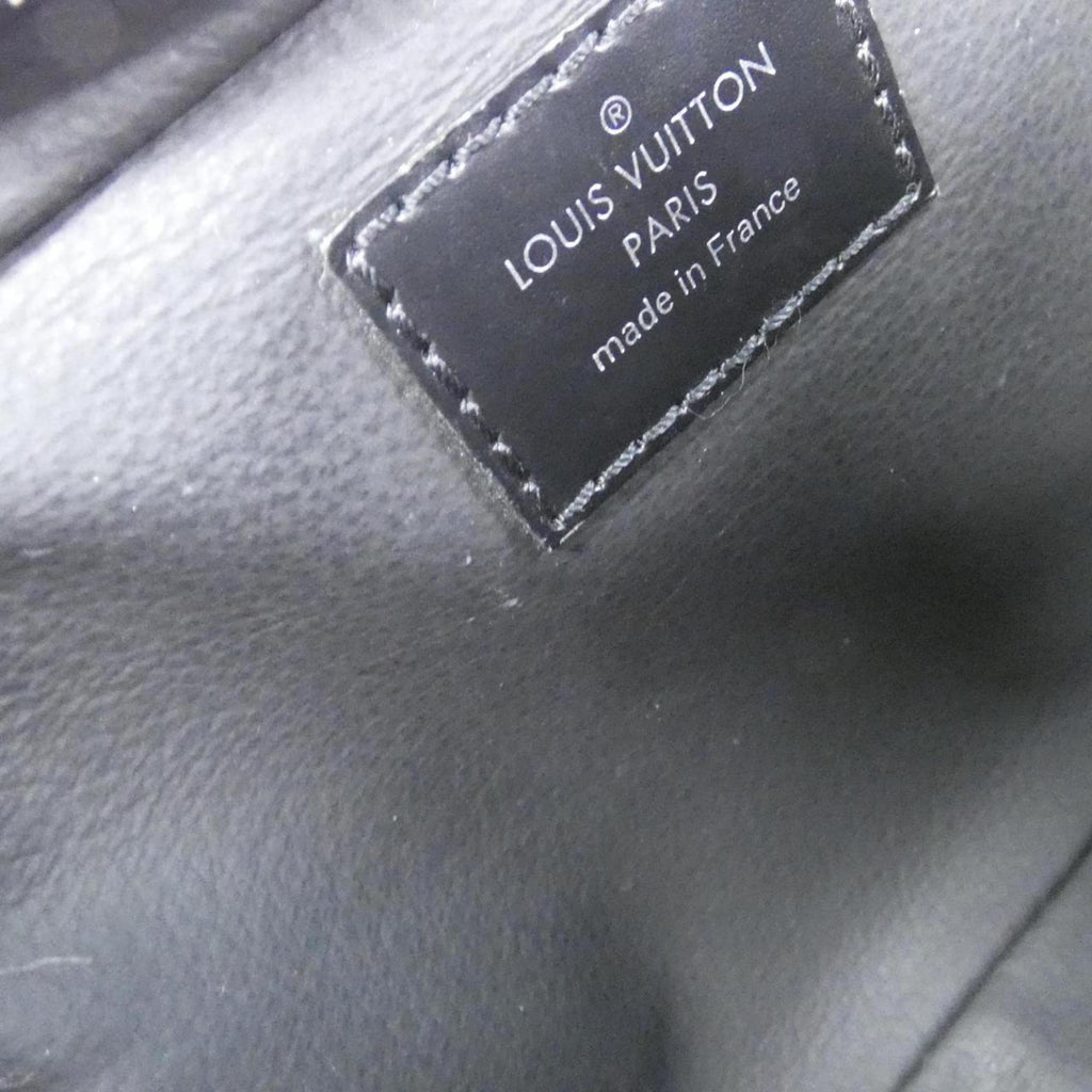 Louis Vuitton Black Coated Canvas Pouch