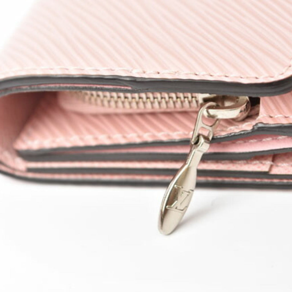Louis Vuitton Epi Rose Ballerine Epi Leather Wallet (Tri-Fold)