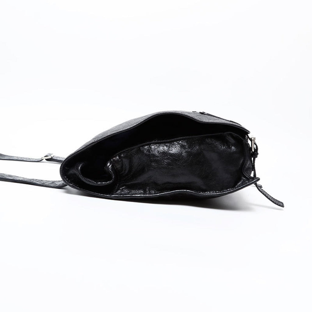Balenciaga Black Leather Shoulder