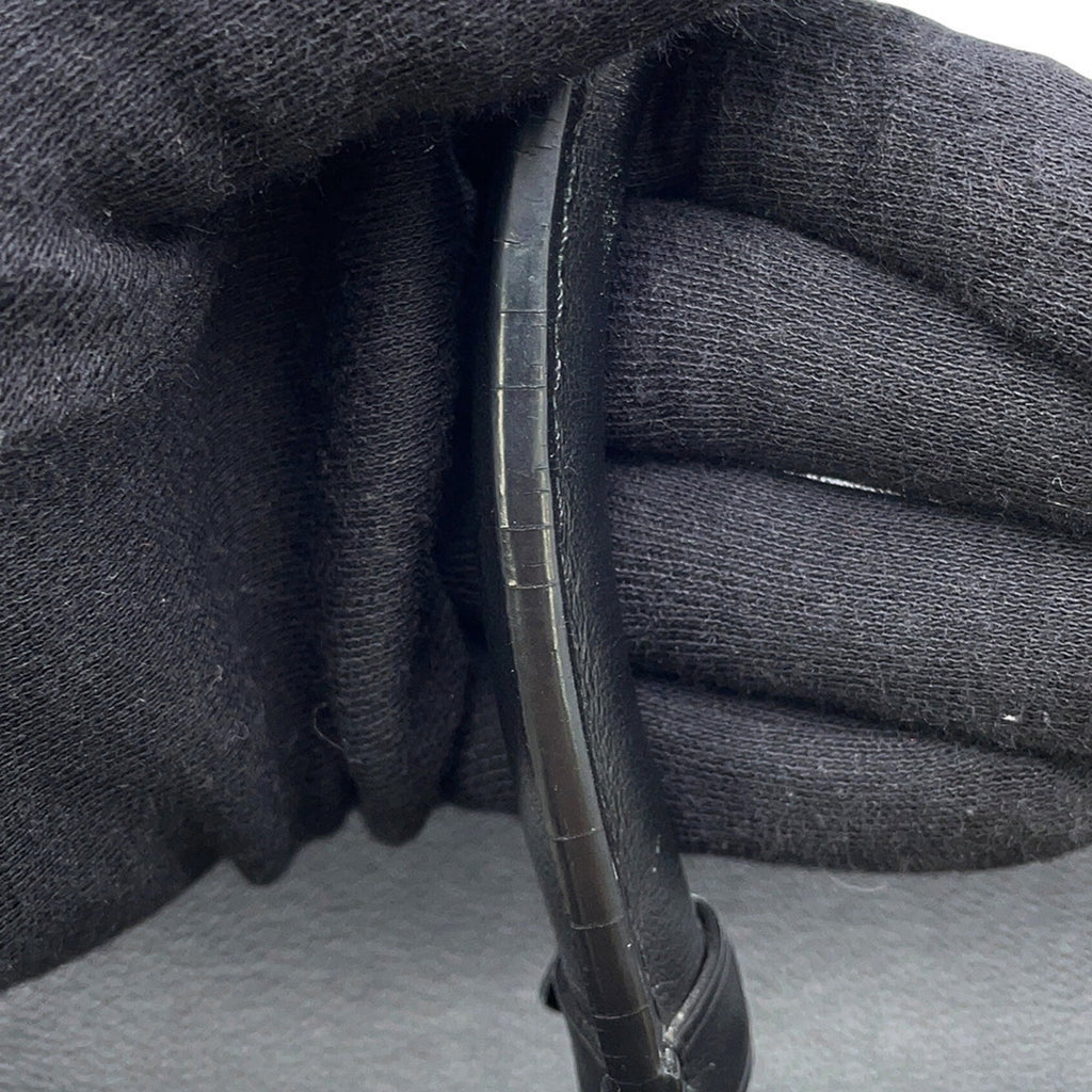 Louis Vuitton Noir Monogram Leather Handbag