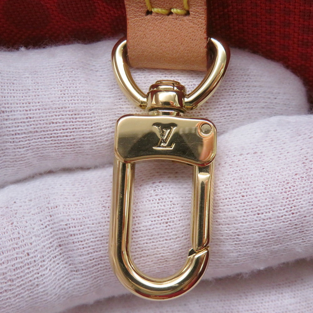 Louis Vuitton Monogram Red Color Monogram Tote Bag