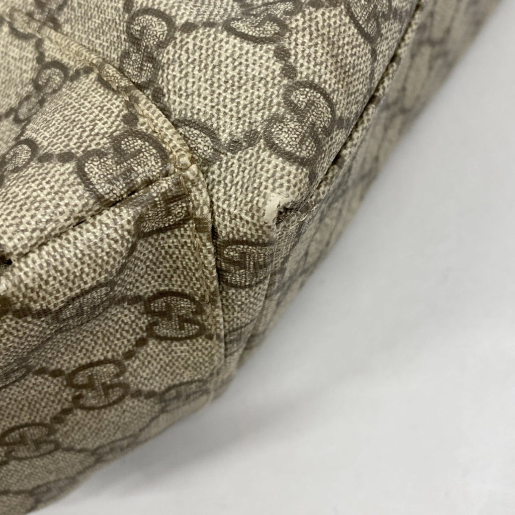 Gucci Brown Pvc Shoulder Bag (Pre-Owned)