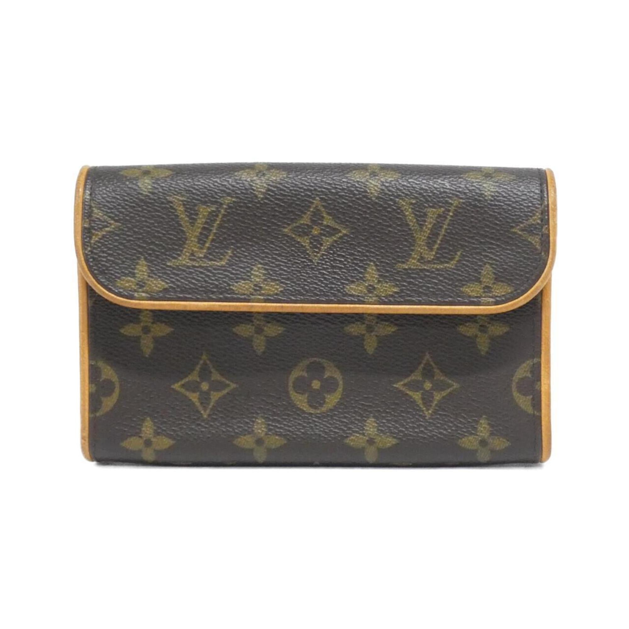 Louis Vuitton Marron Coated Canvas Fanny Pack Pochette