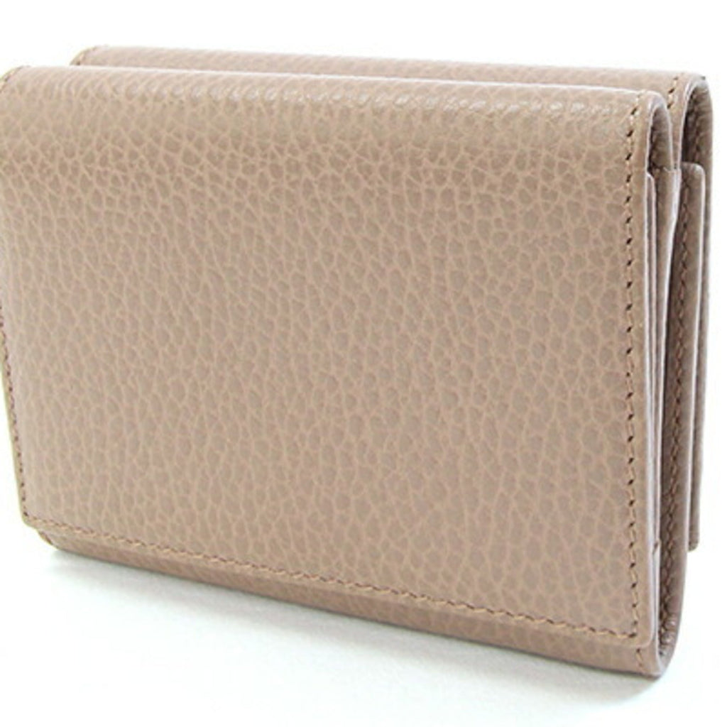 Gucci Leather Wallet (Tri-Fold) (Pre-Owned)