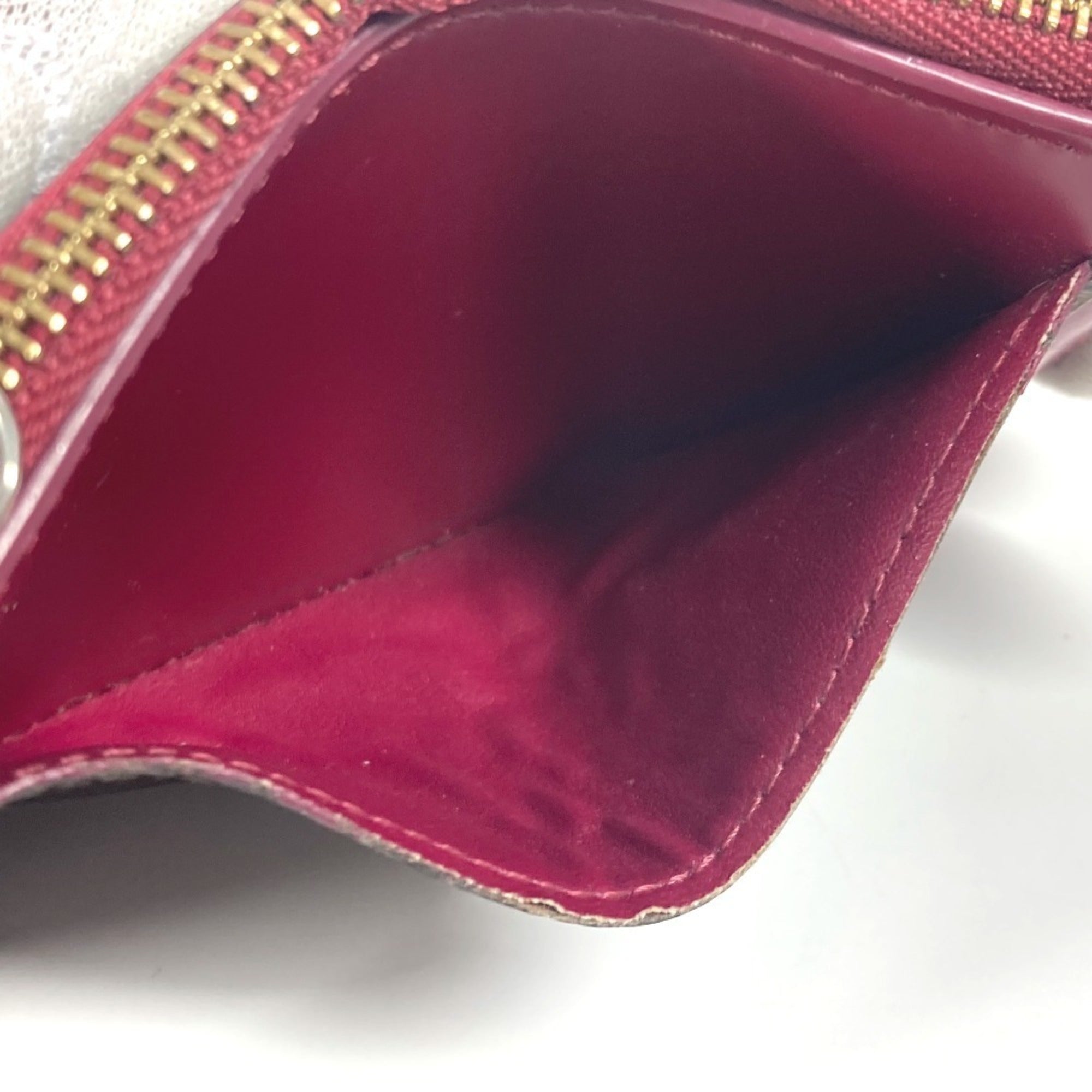 Louis Vuitton Monogram Brown Purple Monogram Coin Purse/Coin Case