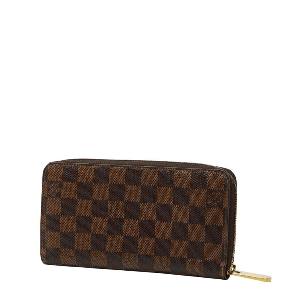Louis Vuitton Damier Brown Damier Canvas Damier Canvas Long Wallet
