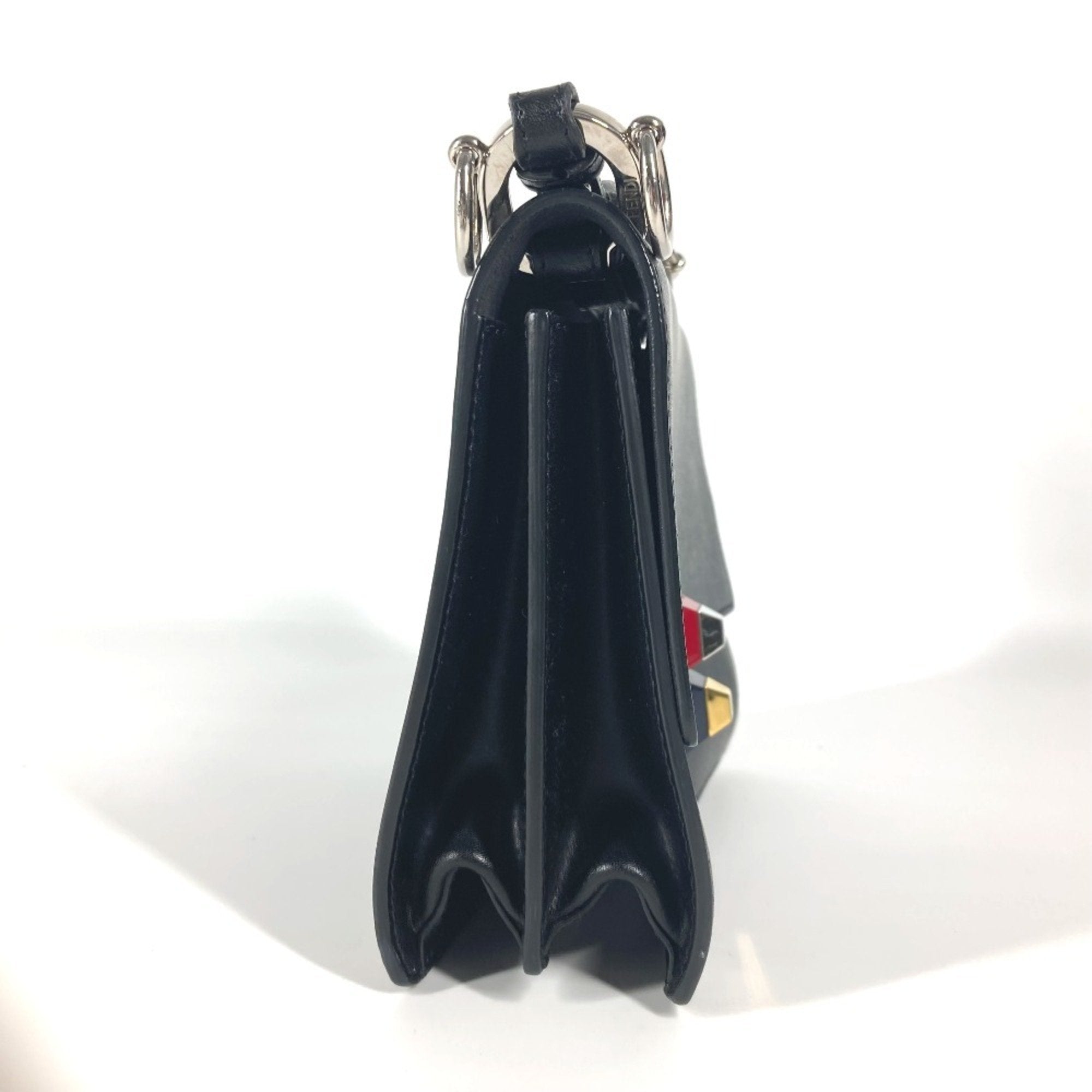 Fendi Black Leather Handbag