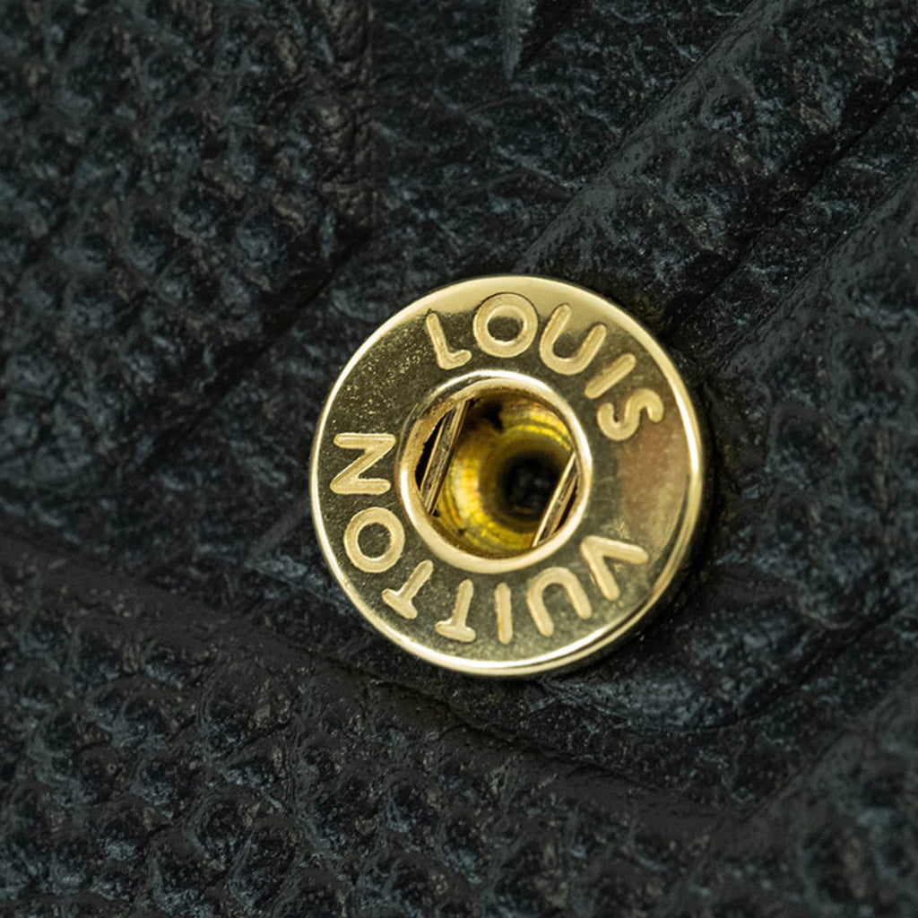 Louis Vuitton Noir Monogram Empreinte Wallet (Tri-Fold)