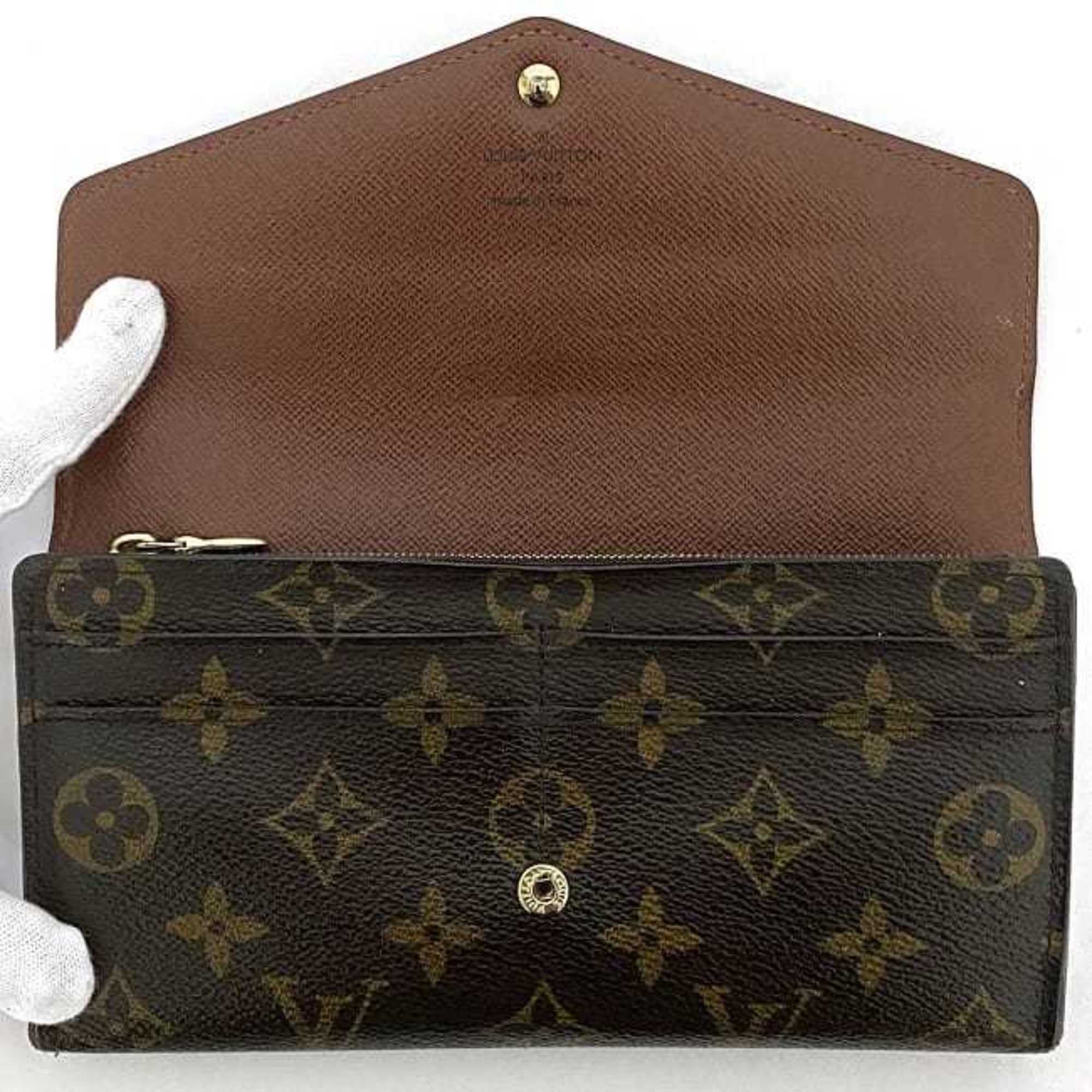 Louis Vuitton Monogram Brown Galle Monogram Monogram Long Wallet