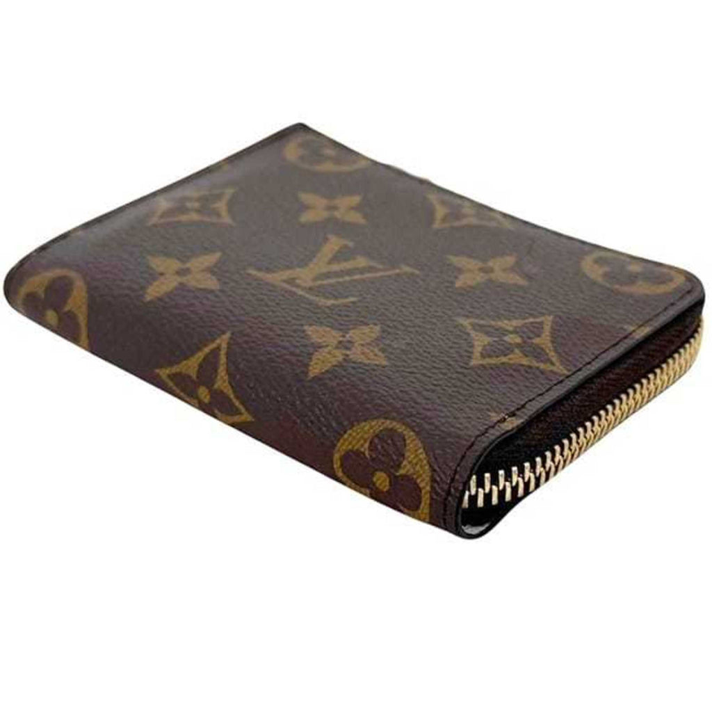 Louis Vuitton Brown Light Blue Monogram Monogram Wallet