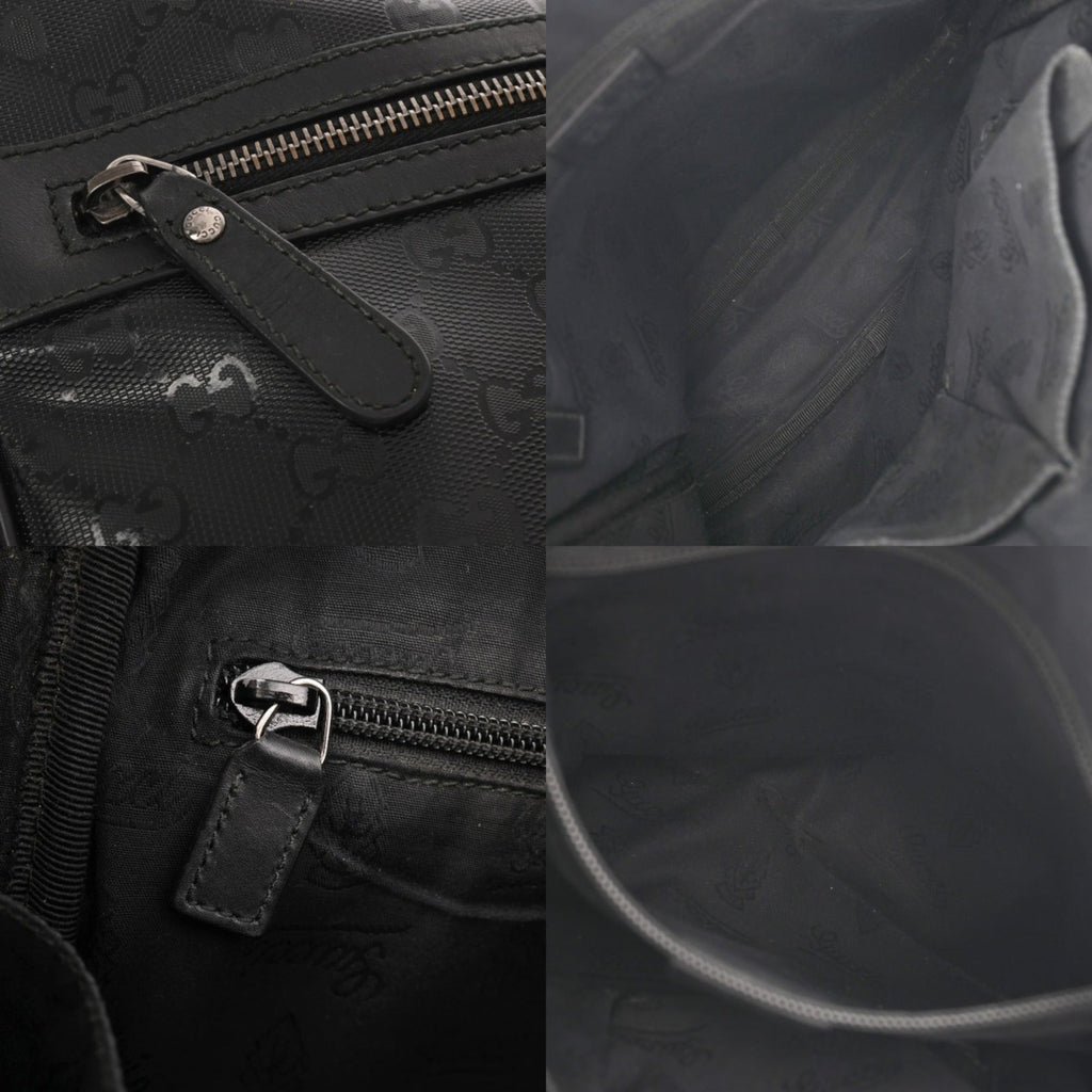 Gucci Black Pvc Shoulder Bag (Pre-Owned)