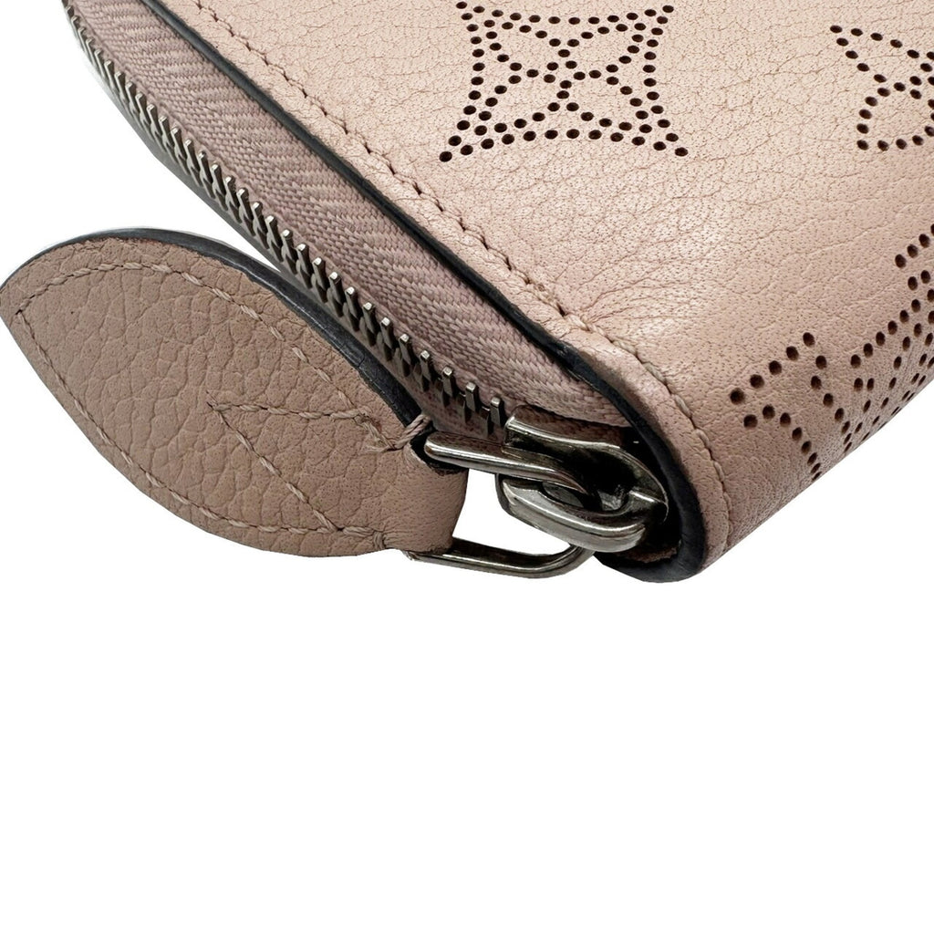 Louis Vuitton Mahina Pink Mahina Leather Long Wallet