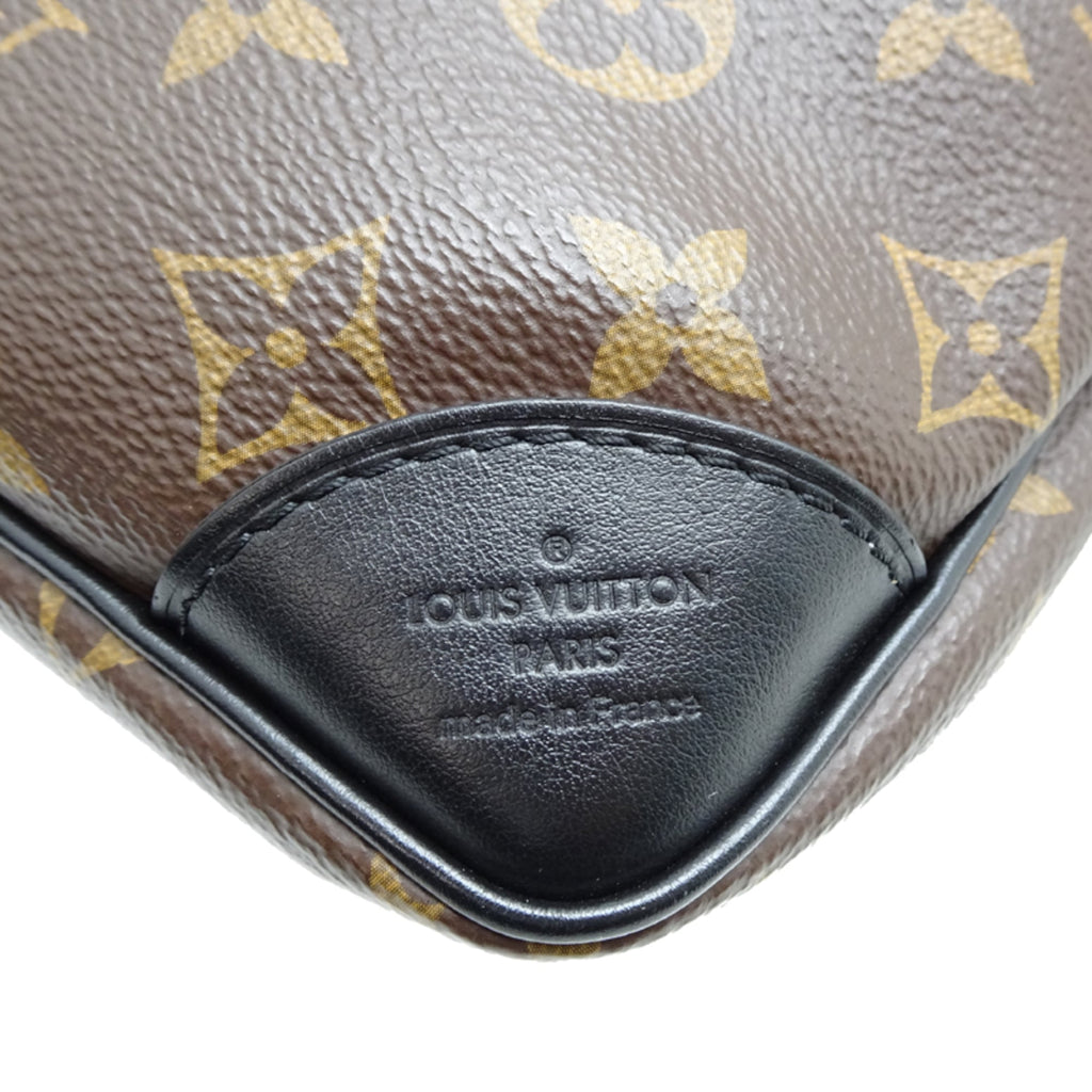 Louis Vuitton Black Brown Monogram Noir Monogram Shoulder Bag