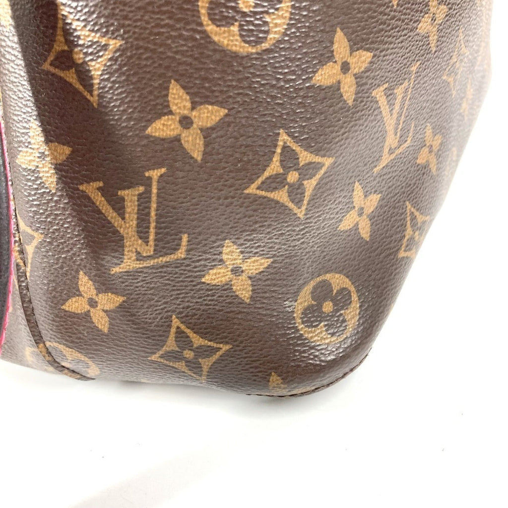 Louis Vuitton Brown Pink Monogram Shoulder Bag