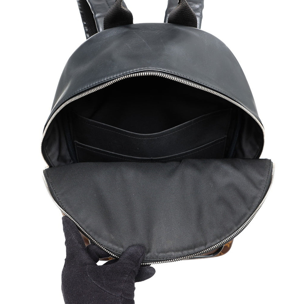 Louis Vuitton Monogram Macassar Black Brown Monogram Macassar Noir Backpack