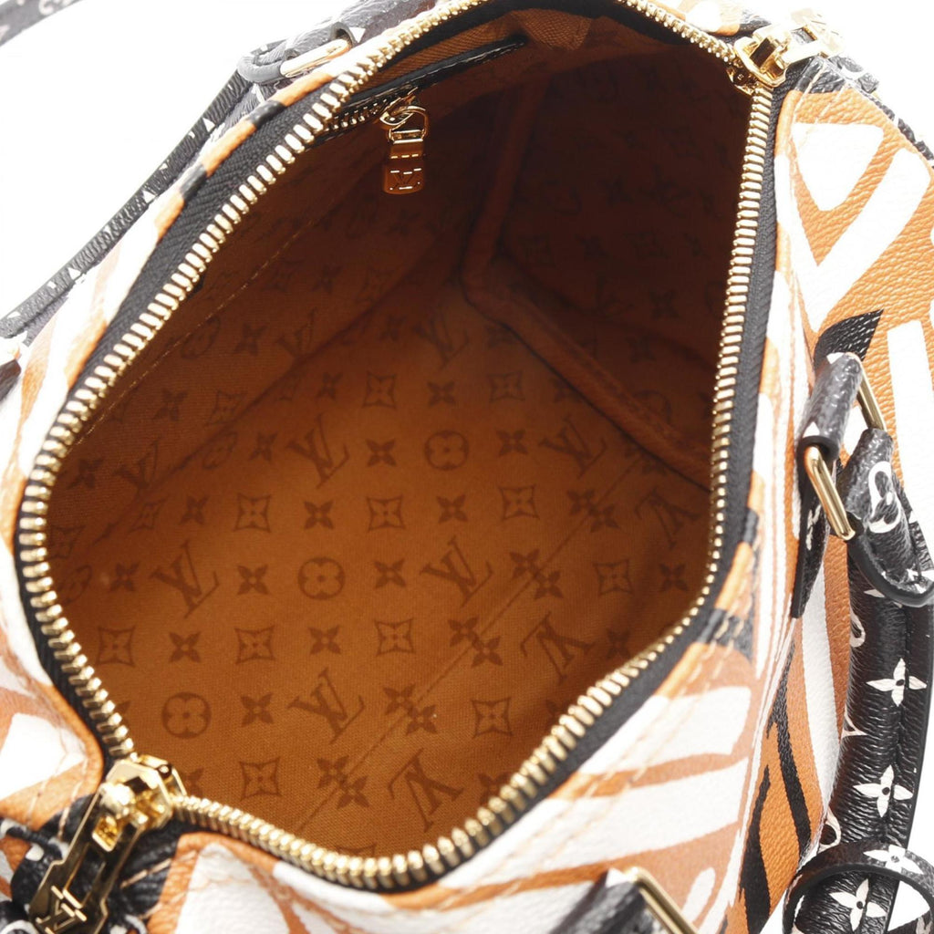Louis Vuitton Multi-Color Orange Pvc Handbag